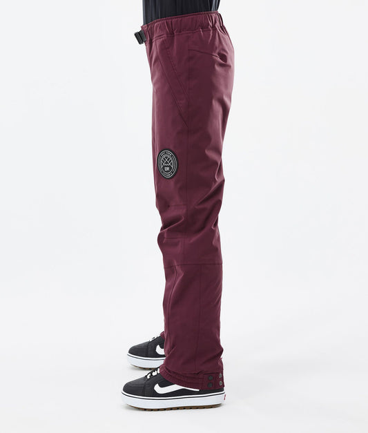 Snowboard Pants Women Burgundy