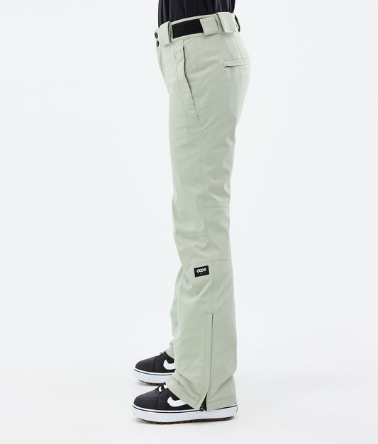 Snowboard Pants Women Soft Green
