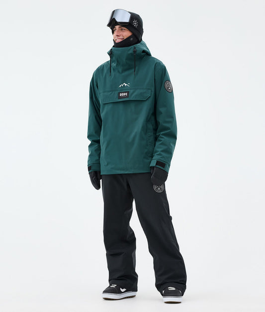 Snowboard Jacket Men Bottle Green