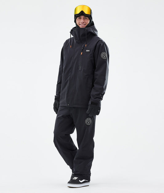 Snowboard Jacket Men Black