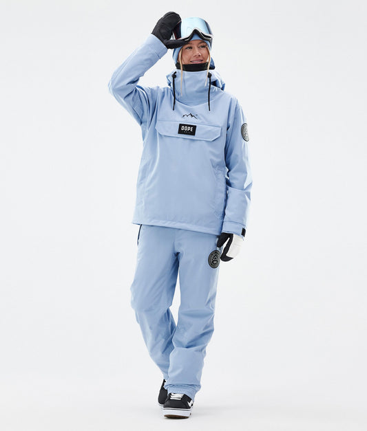 Snowboard Pants Women Light Blue