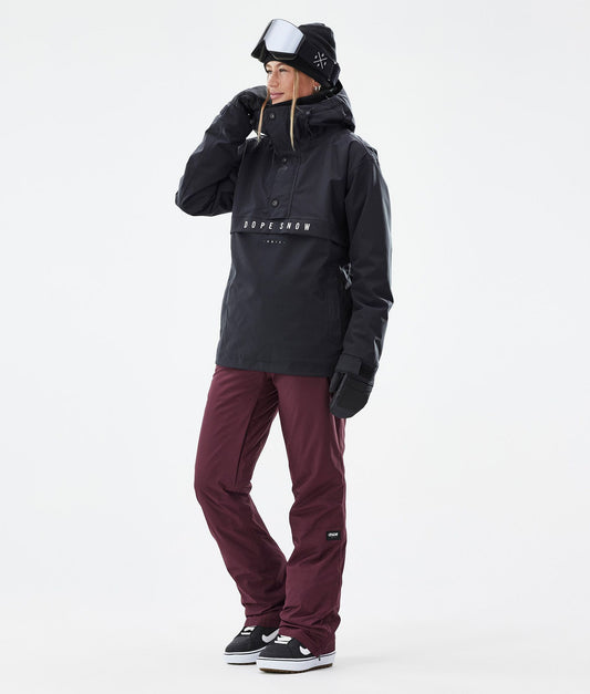 Snowboard Pants Women Burgundy