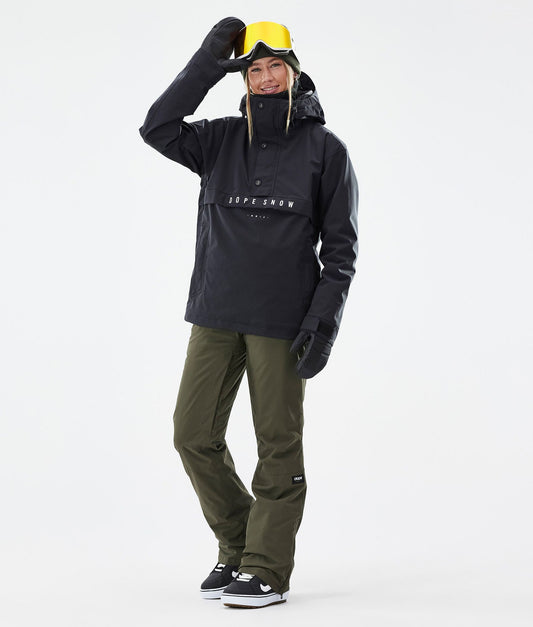 Snowboard Pants Women Olive Green