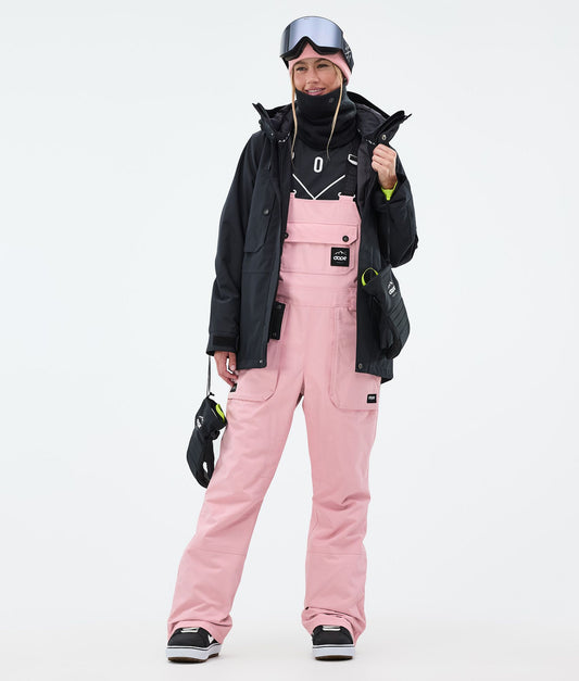 Snowboard Pants Women Soft Pink