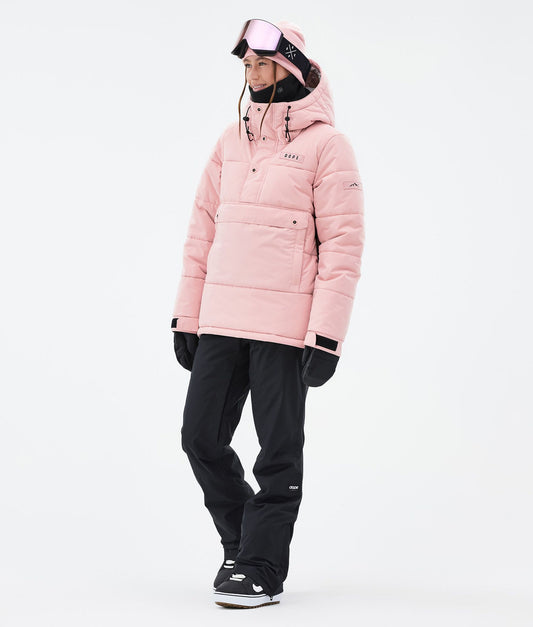 Snowboard Jacket Women Soft Pink