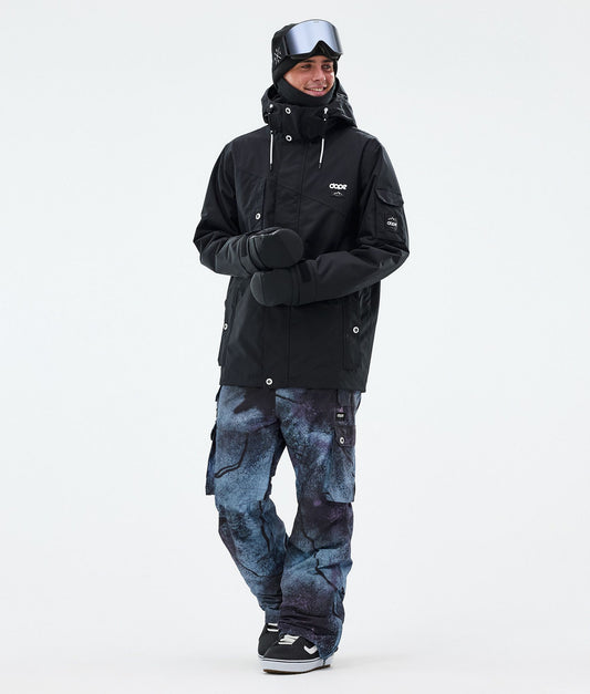 Snowboard Pants Men Jungle Purple