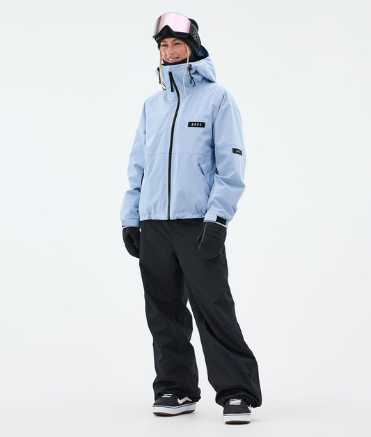 Snowboard Jacket Women Light Blue