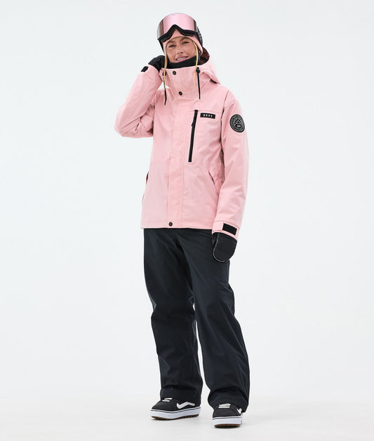 Snowboard Jacket Women Soft Pink