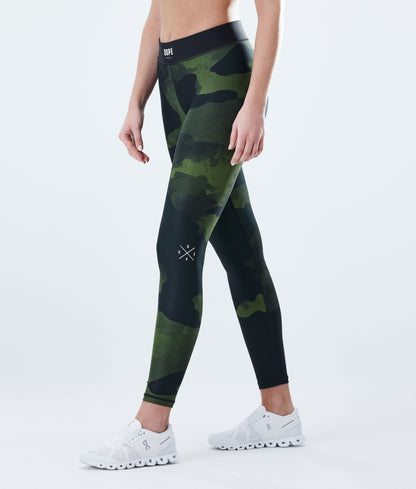 Leggings Women Bottle Green