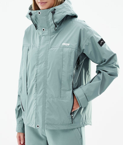 Outdoor Jacket Women Faded Green