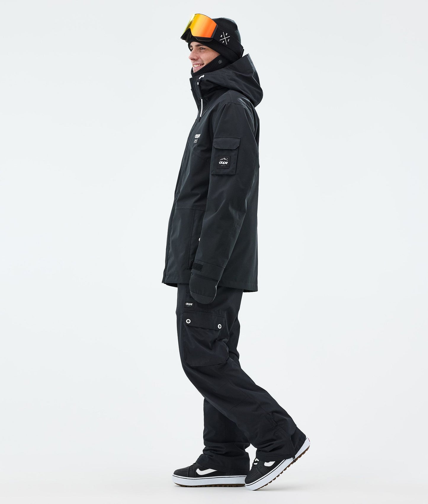 Snowboard Jacket Men Black