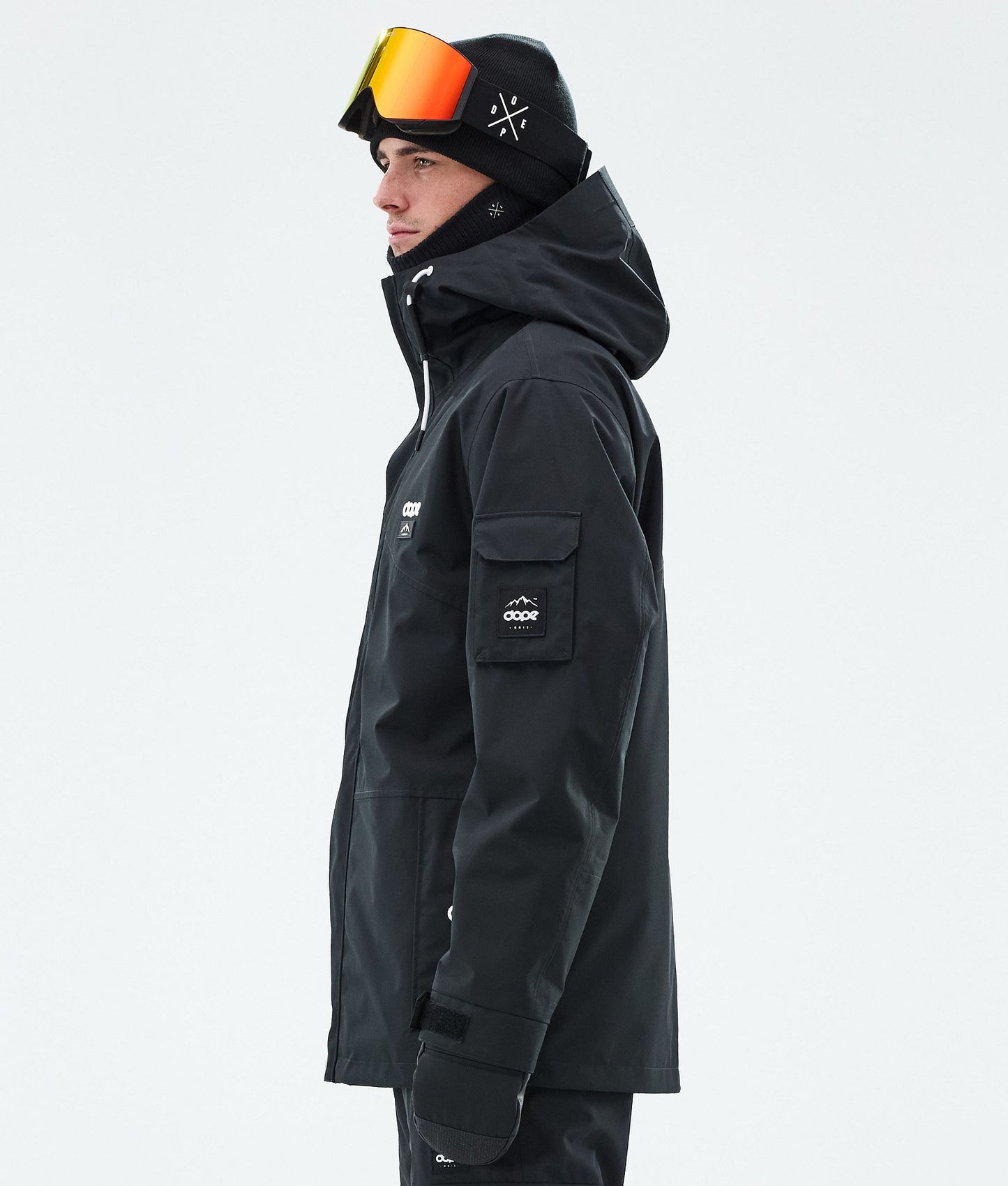 Snowboard Jacket Men Black