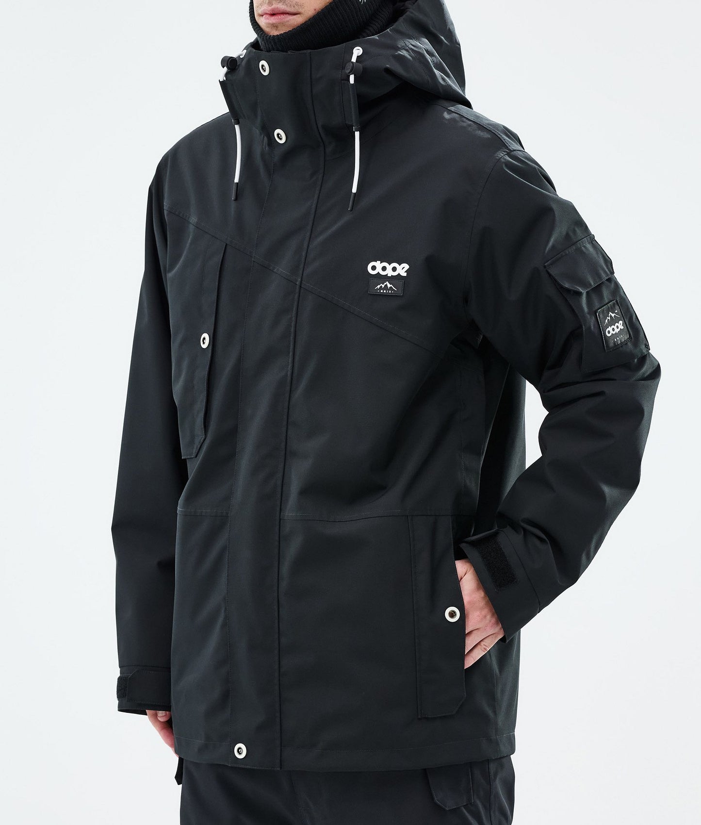 Snowboard Jacket Men Black