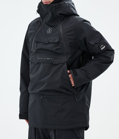 Snowboard Jacket Men Black