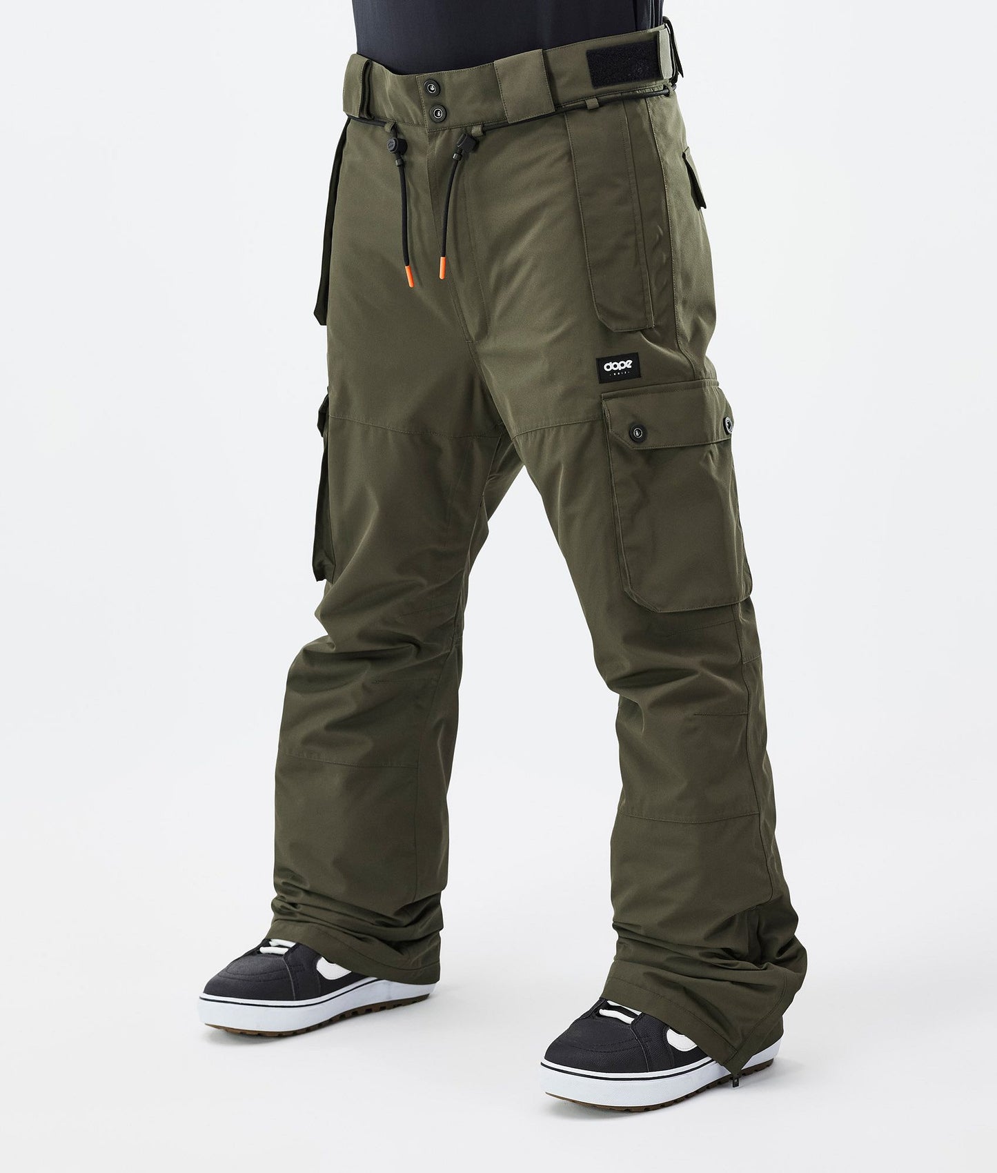 Snowboard Pants Men Khaki Yellow