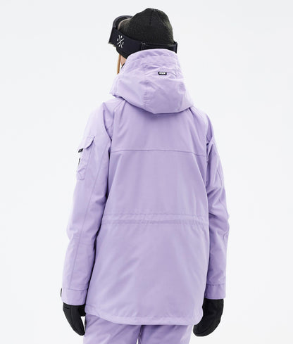 Snowboard Jacket Women Faded Violet