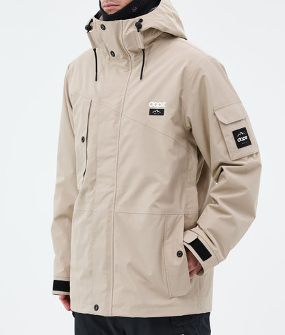 Snowboard Jacket Men Sand