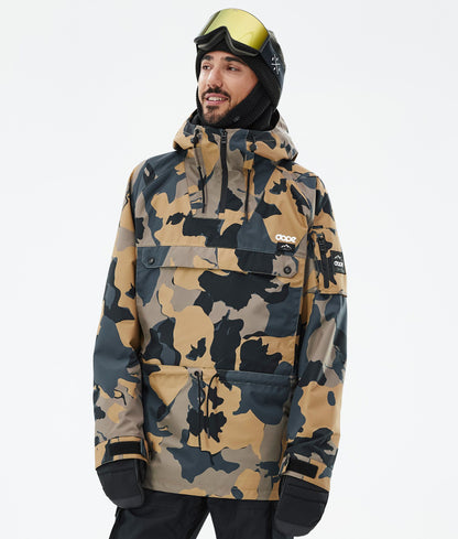 Snowboard Jacket Men Olive Green