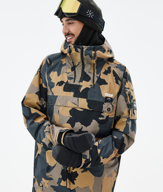 Snowboard Jacket Men Walnut Camo