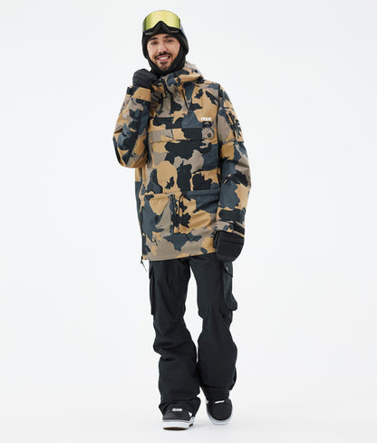 Snowboard Jacket Men Walnut Camo