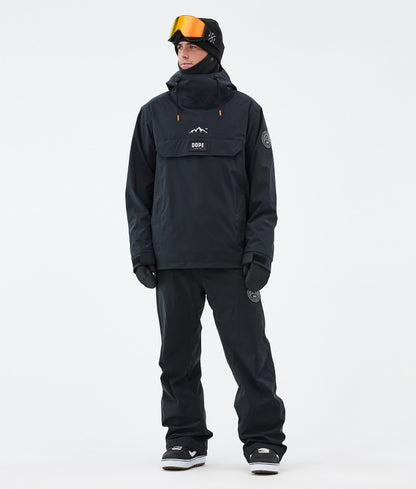 Snowboard Jacket Men Black