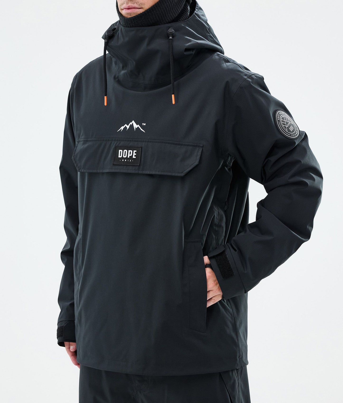 Snowboard Jacket Men Black