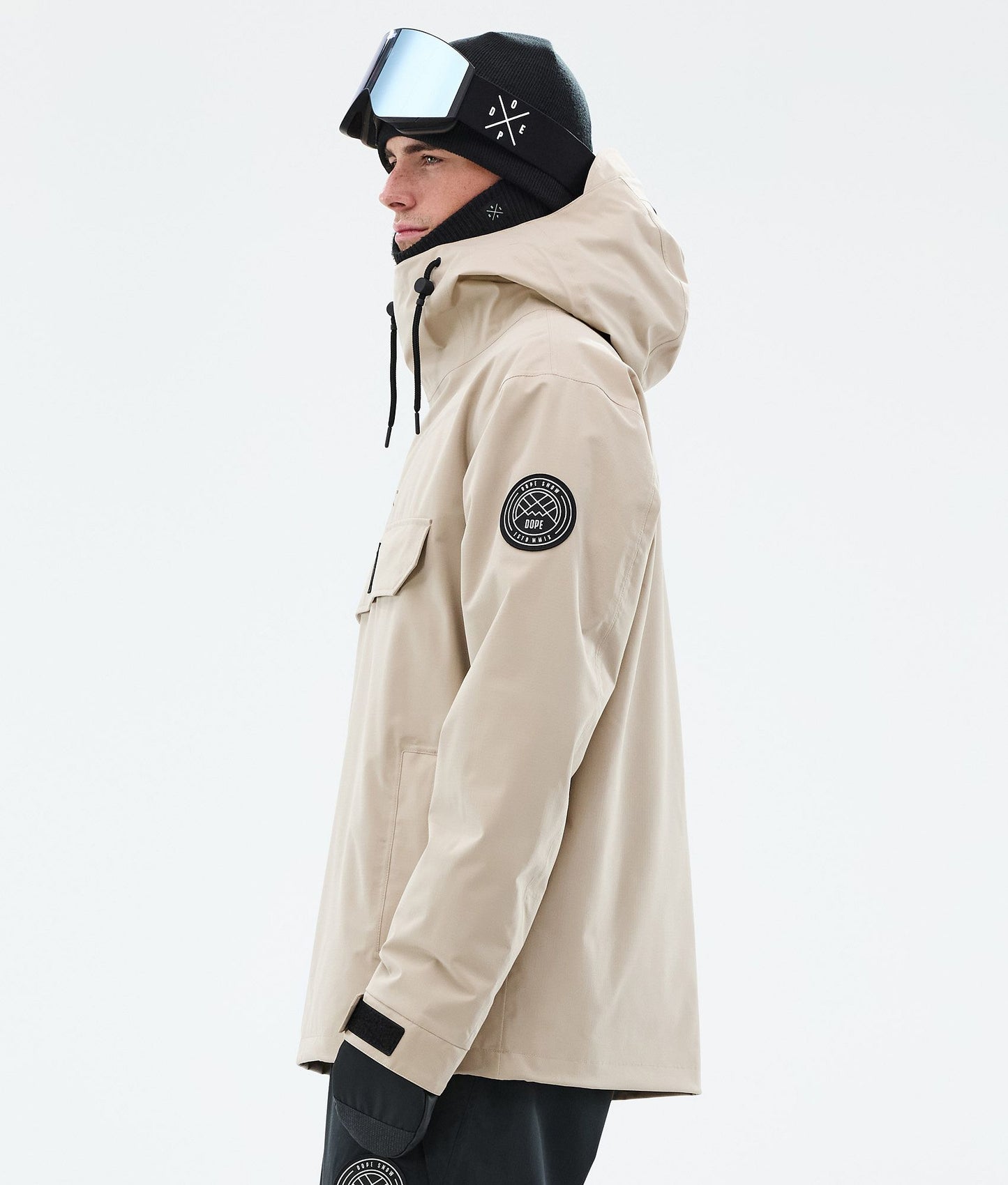 Snowboard Jacket Men Sand