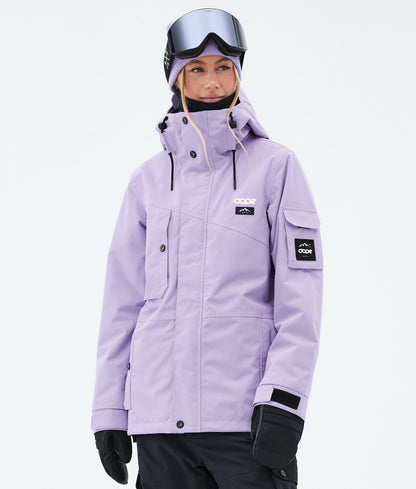 Snowboard Jacket Women Faded Green