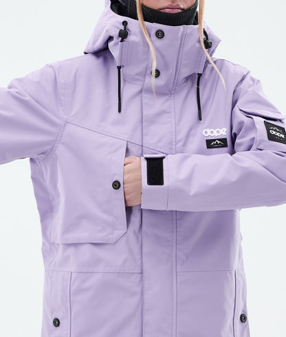 Snowboard Jacket Women Faded Violet