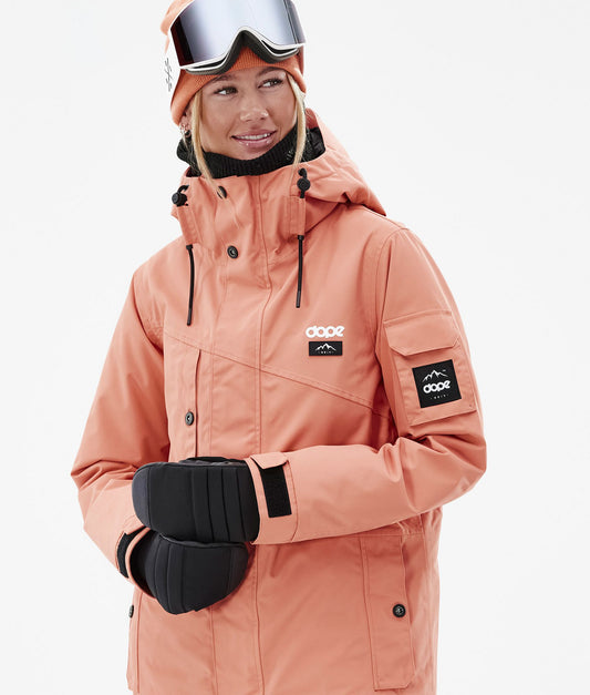 Snowboard Jacket Women Peach