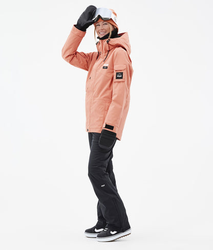 Snowboard Jacket Women Peach
