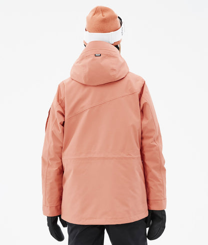 Snowboard Jacket Women Peach