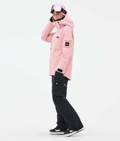 Snowboard Jacket Women Soft Pink