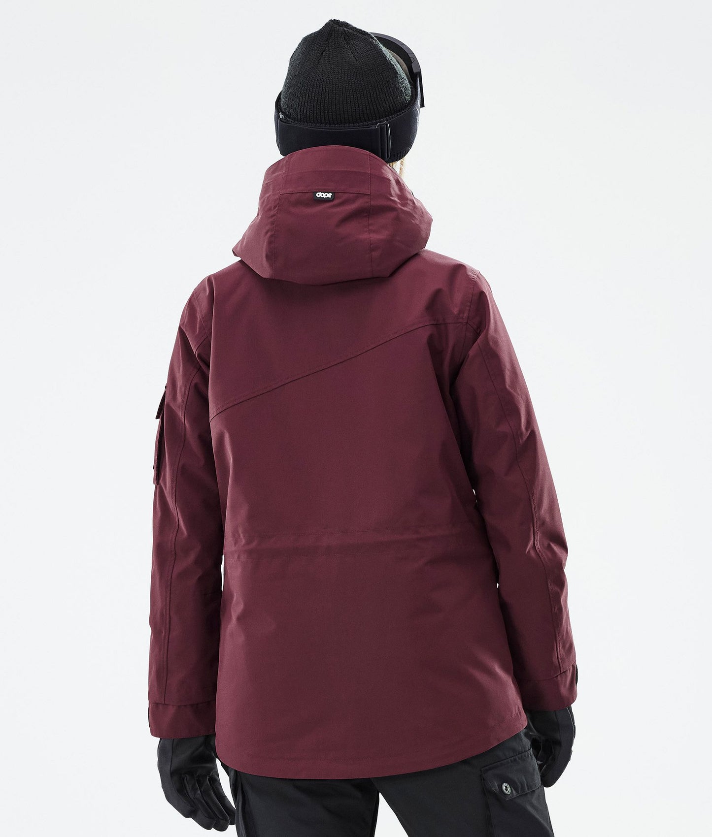 Snowboard Jacket Women Don Burgundy
