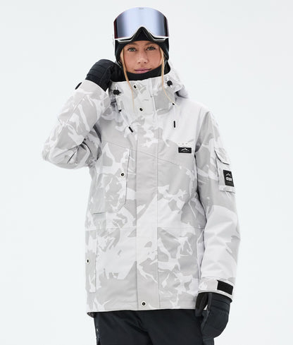 Snowboard Jacket Women Old White