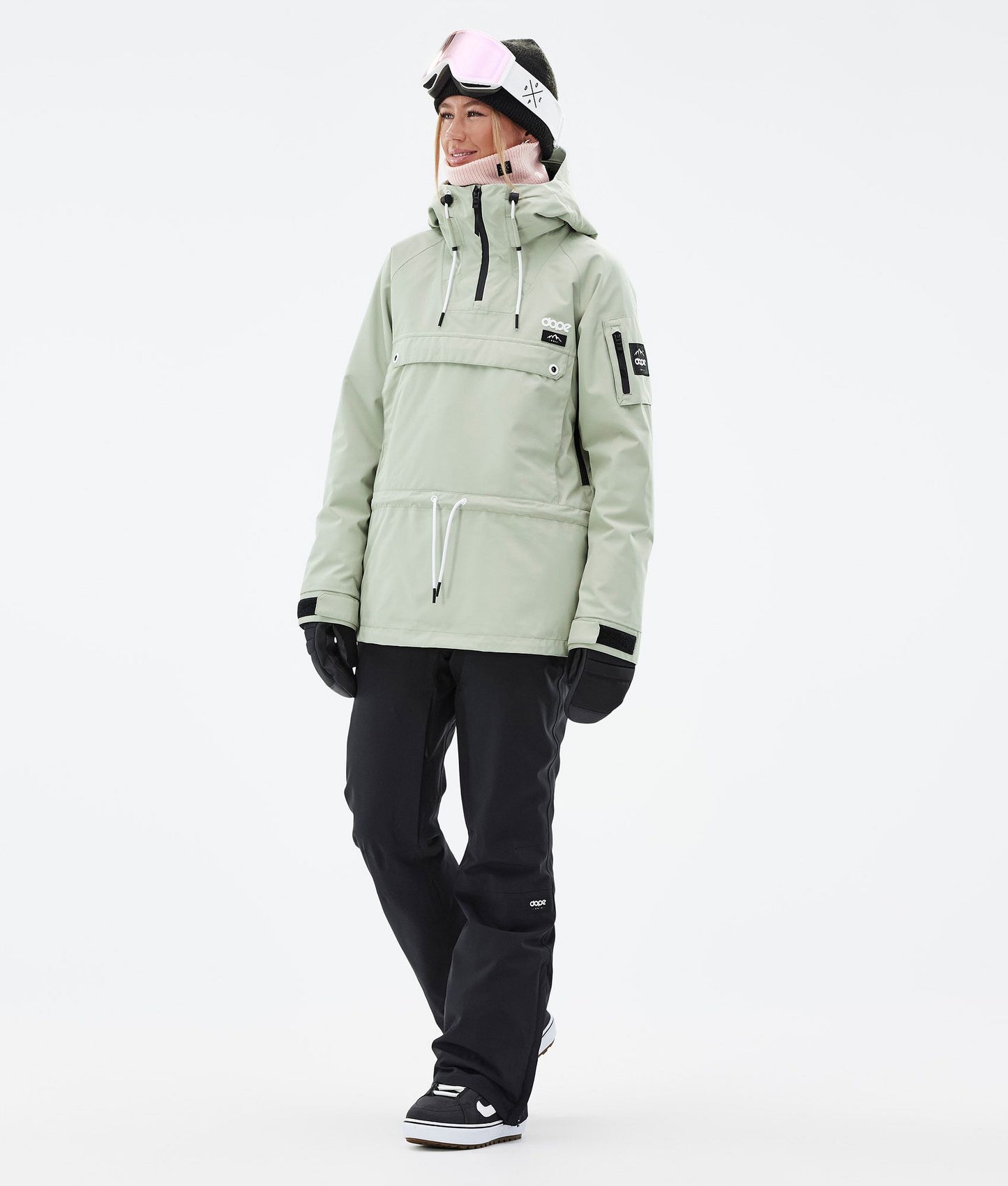Snowboard Jacket Women Soft Green