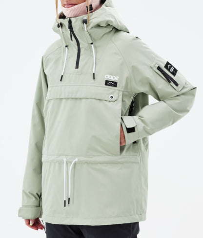 Snowboard Jacket Women Soft Green