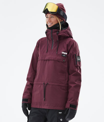 Snowboard Jacket Women Don Burgundy