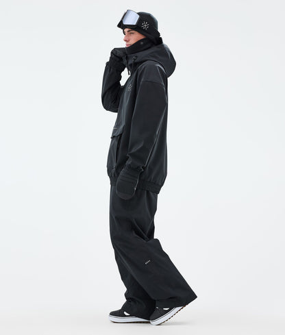 Snowboard Jacket Men Black