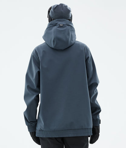 Snowboard Jacket Women 2X-Up Metal Blue