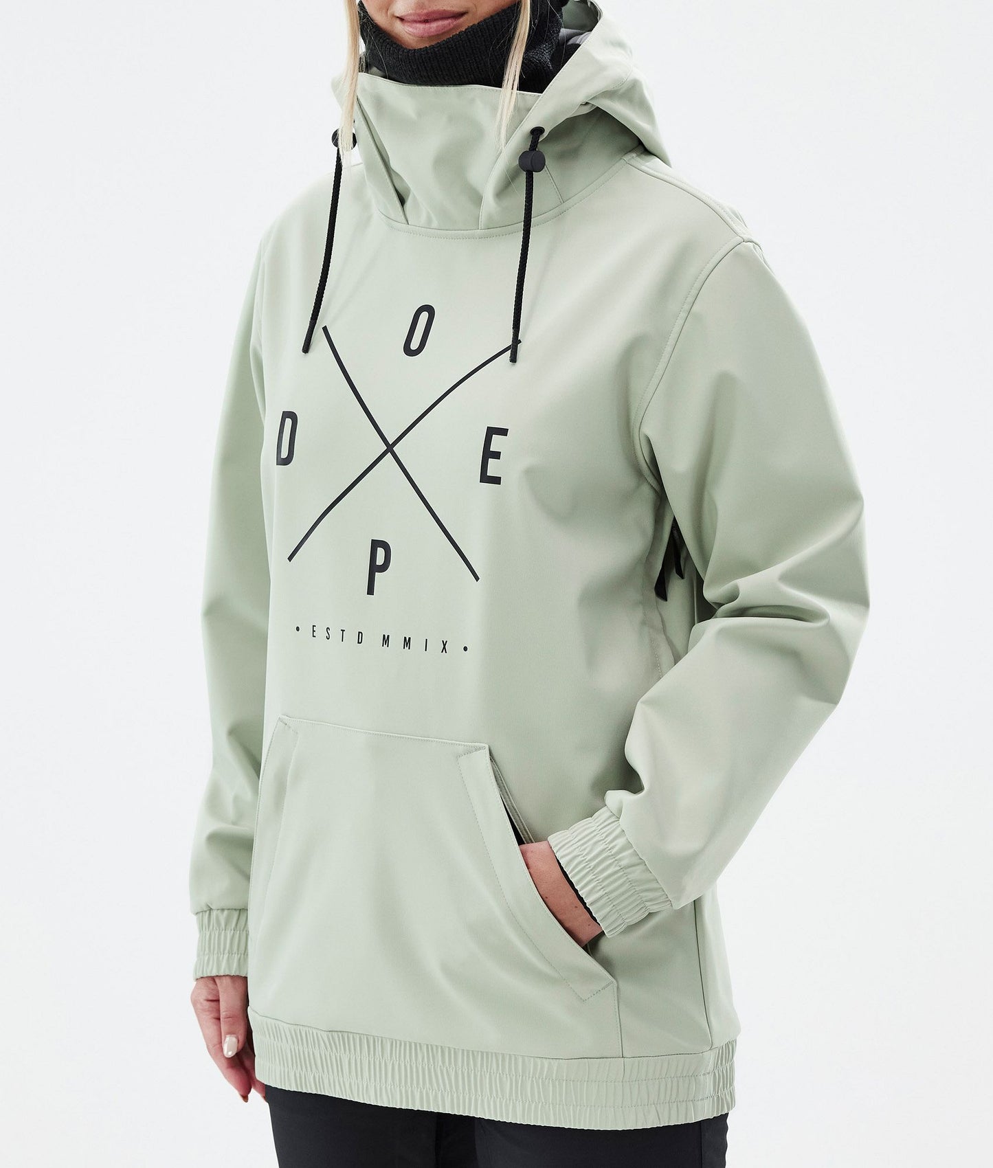 Snowboard Jacket Women 2X-Up Soft Green