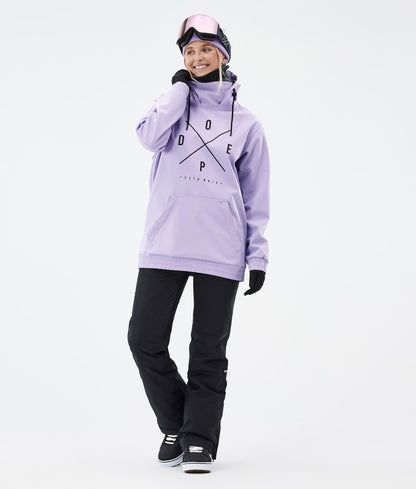 Snowboard Jacket Women 2X-Up Faded Violet