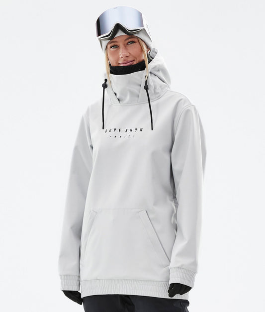 Snowboard Jacket Women Range Light Grey