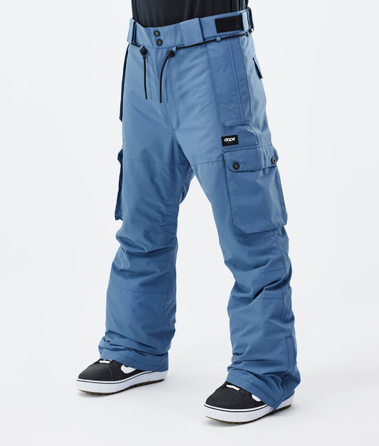 Snowboard Pants Men Blue Steel