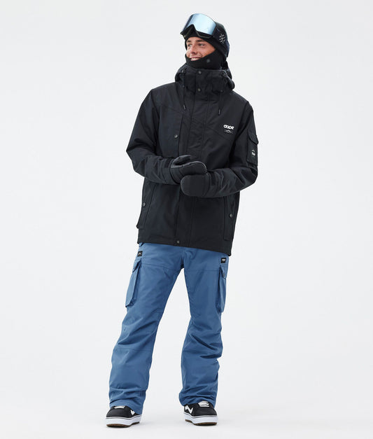Snowboard Pants Men Blue Steel