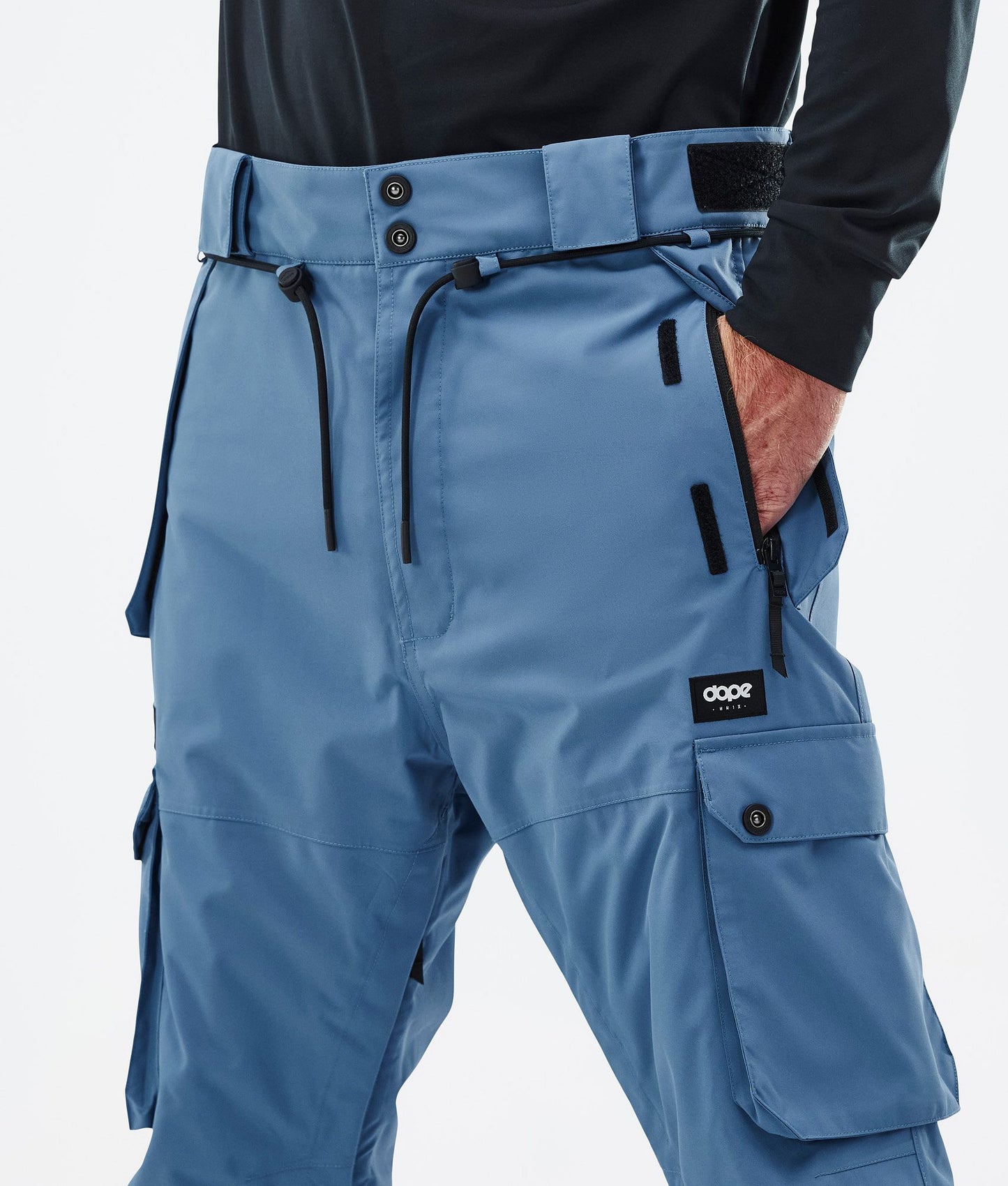 Snowboard Pants Men Blue Steel