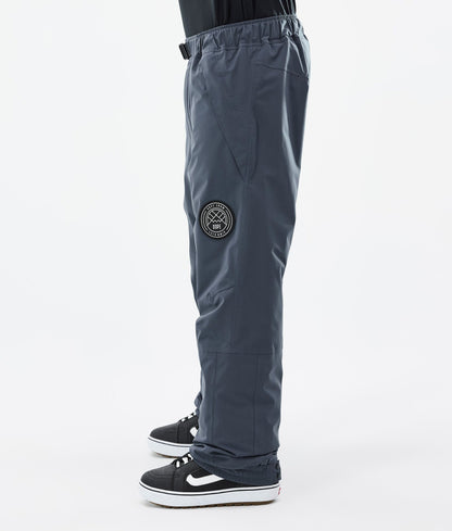 Snowboard Pants Men Metal Blue