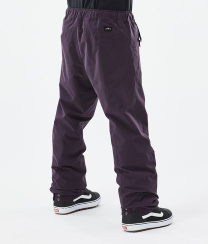 Snowboard Pants Men Dark Lilac