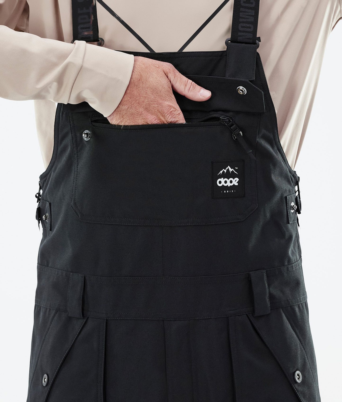 Snowboard Pants Men Black