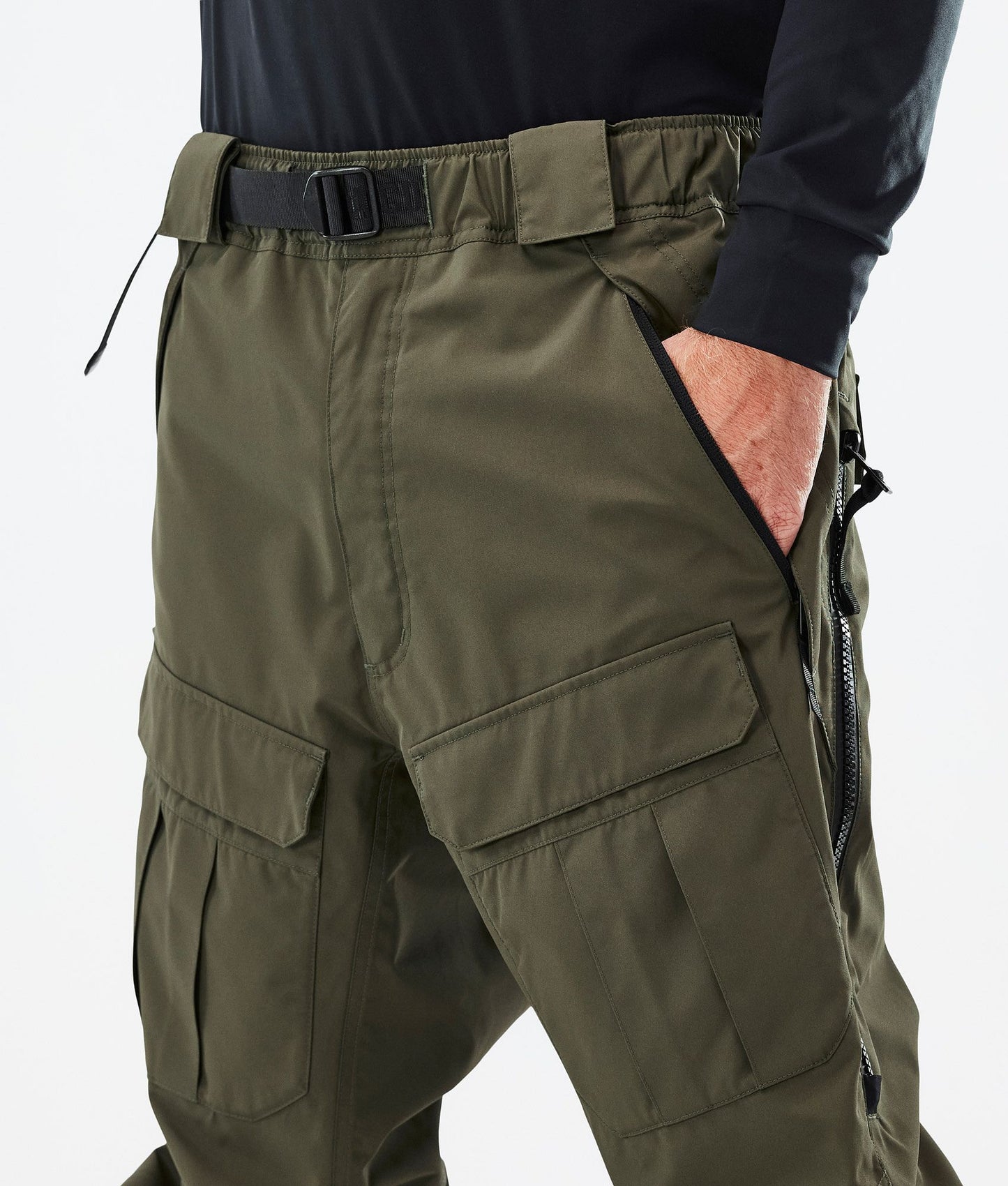 Snowboard Pants Men Olive Green